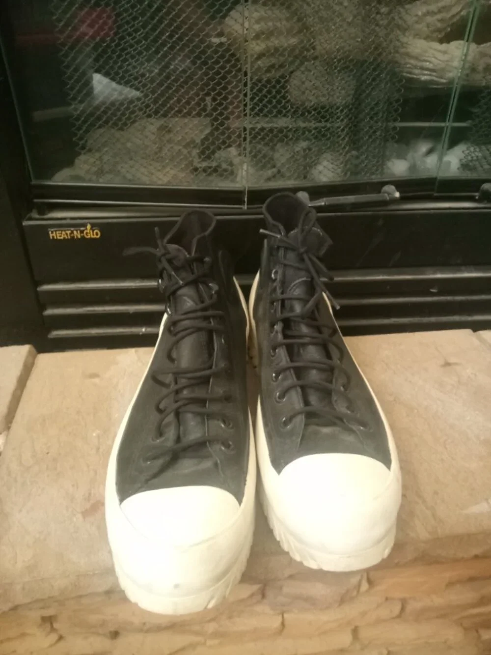 Converse All Star platform waterproof boots